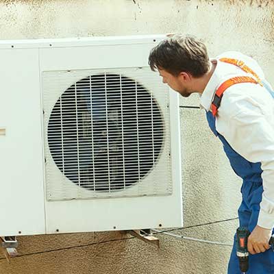 Air conditioning installation